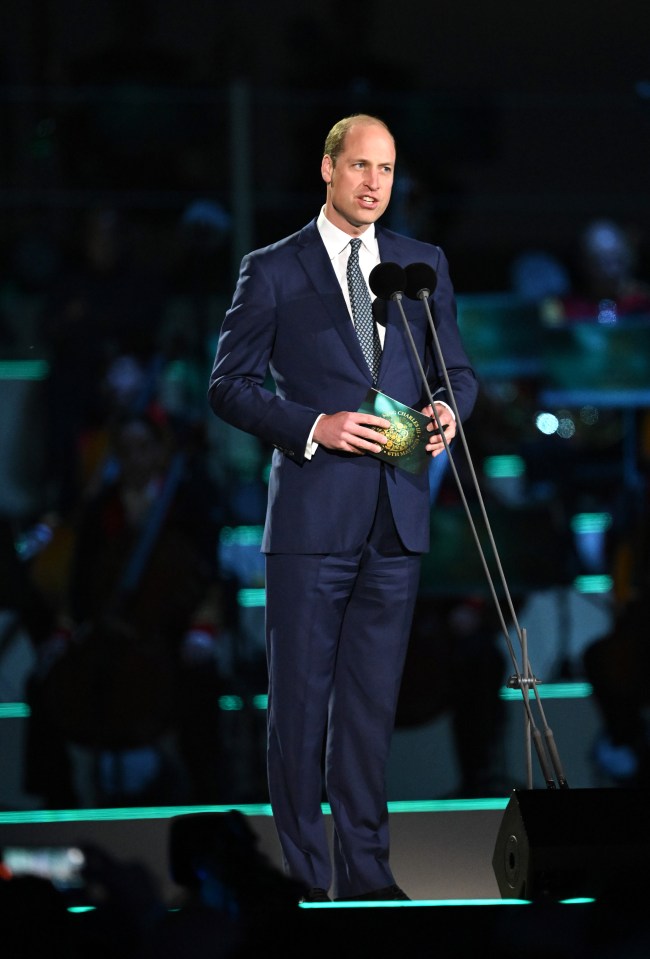 Prince William took to the stage at the coronation concert and paid tribute to the late Queen Elizabeth