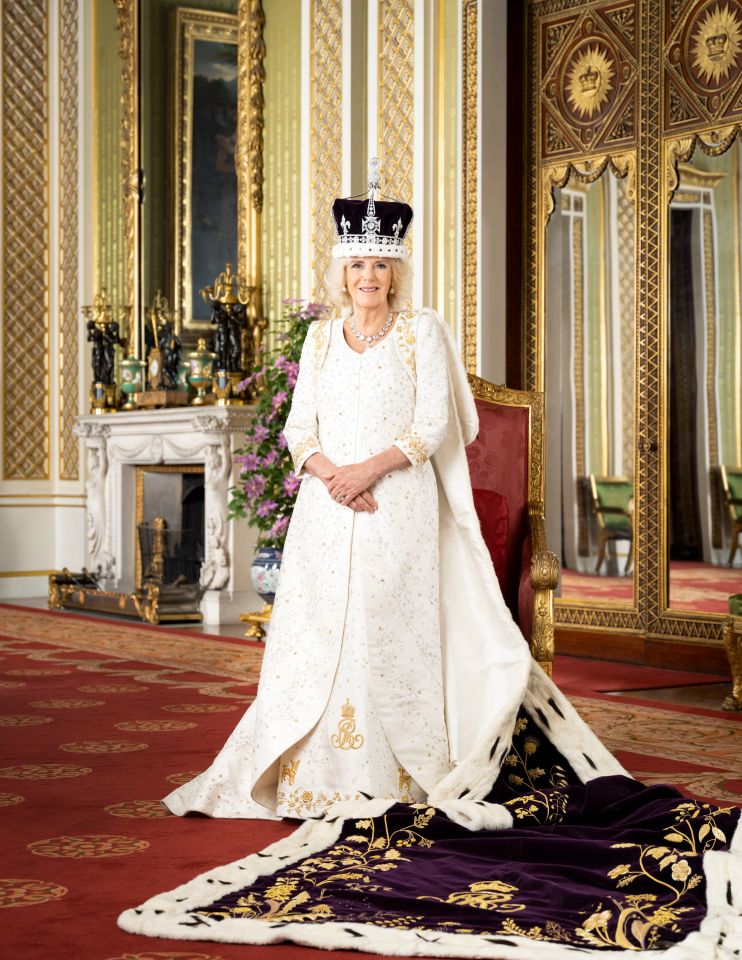 Camilla was crowned Queen on Saturday