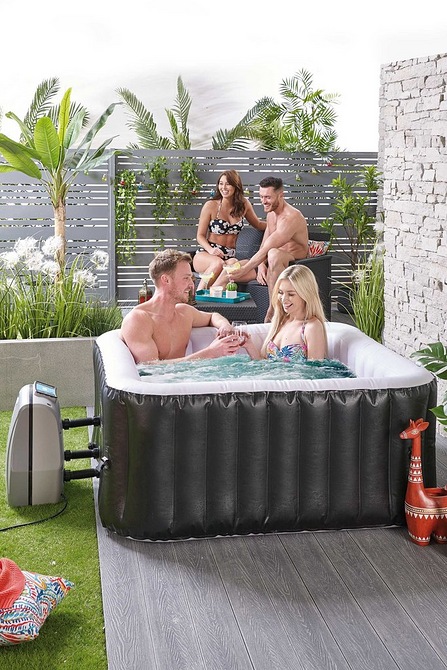 The hot tub was selling for a massive discount