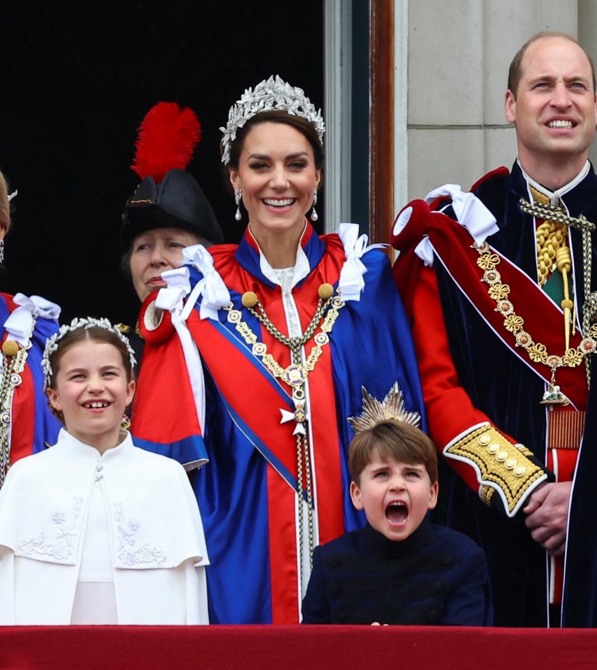 The royal mum looked stunning as she joined the newly crowned King and Queen Consort on Buckingham Palace balcony