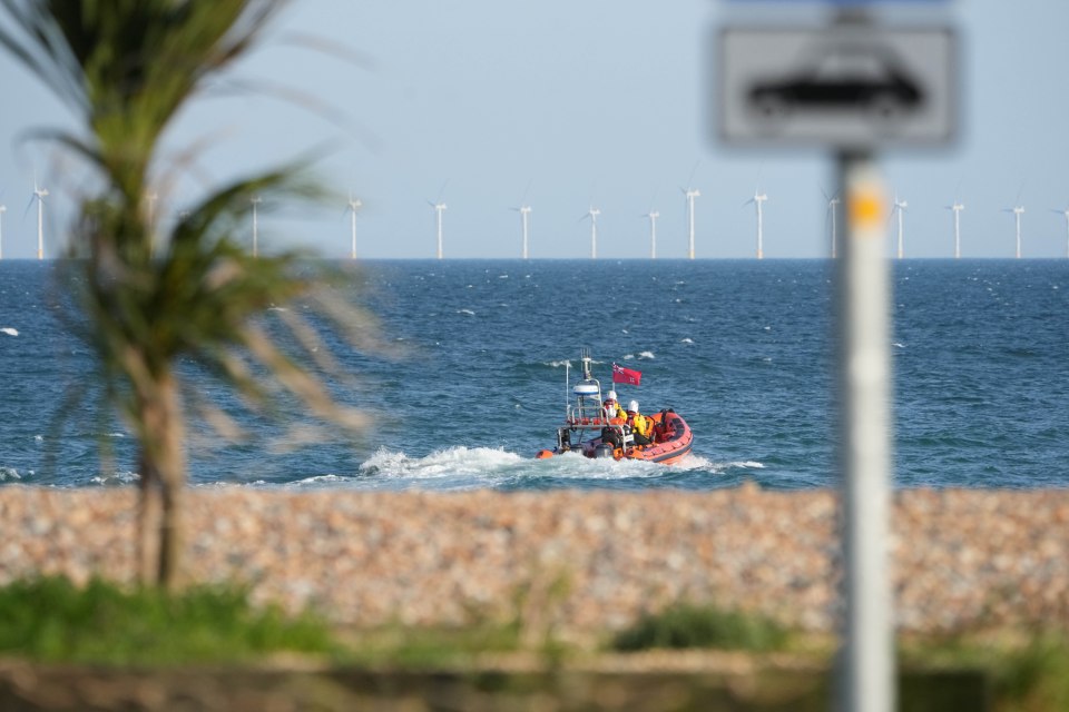 A paddleboarder died in the water off Worthing in West Sussex