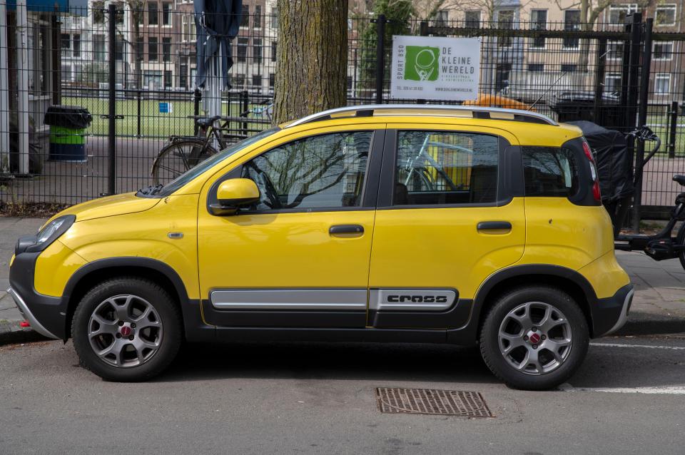 2J2BTC8 Fiat Panda Cross At Amsterdam The Netherlands 30-3-2022