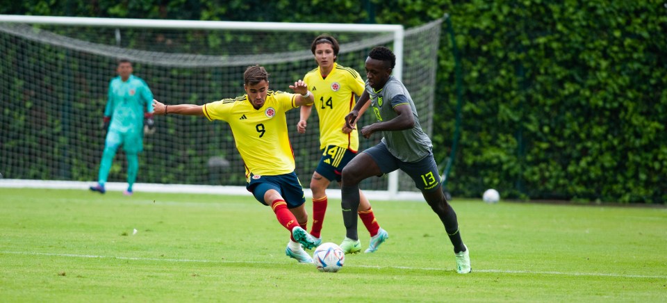 Tomas Angel, left, is the son of a former Premier League striker