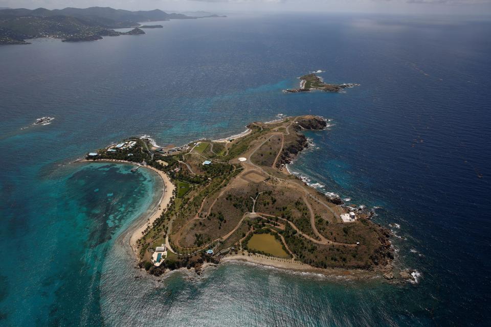 They're off the coast of St Thomas in the US Virgin Islands