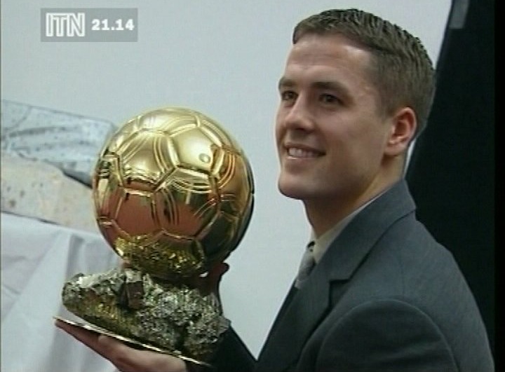 Owen scooped the Ballon d'Or in 2001