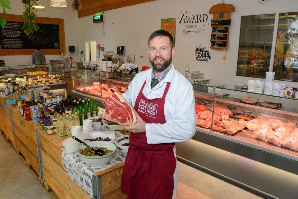 Butcher Ben Black has special sausages and quiche planned for the Coronation