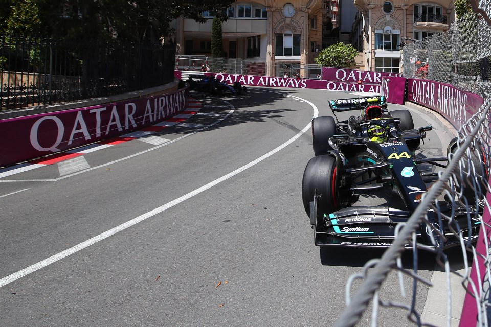 Earlier in the day during third practice, Hamilton had put his Mercedes in the wall