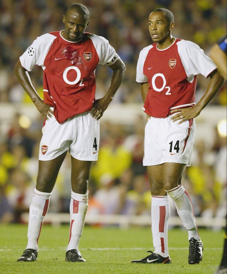 The Gunners suffered a similar fate in the 2002/03 campaign