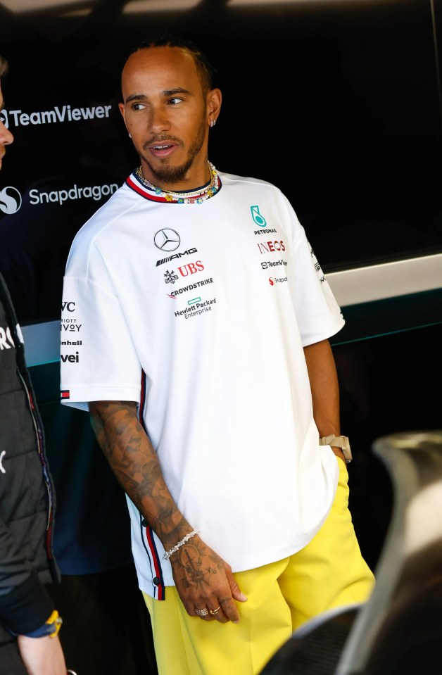 Lewis Hamilton previously shot down rumours of his Mercedes exit