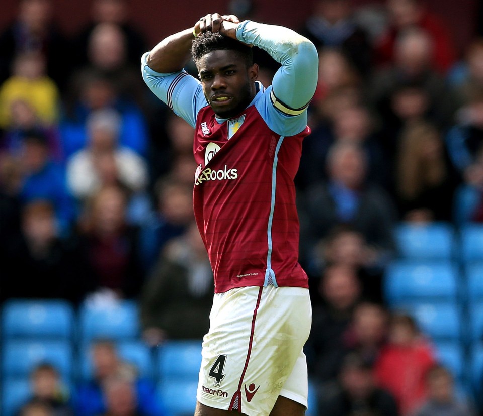 Micah Richards joined Aston Villa from Manchester City in 2015