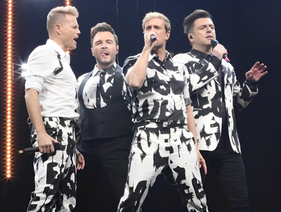 Westlife are a man down on their summer tour