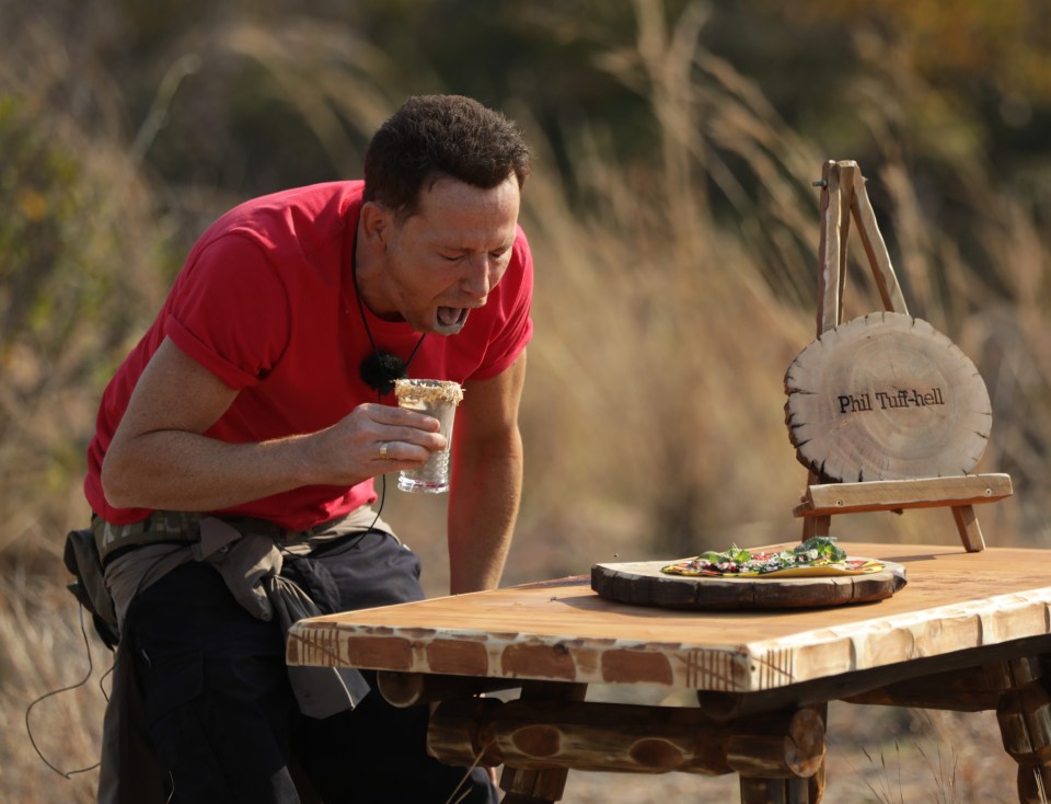 Joe Swash was disgusted by the challenge