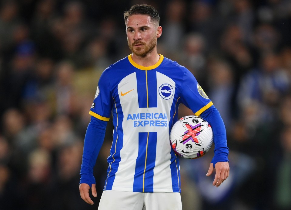 Alexis Mac Allister is set to leave Brighton at the end of the season