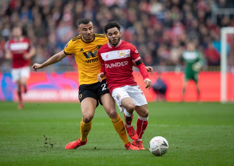 The left-back has been released by Bristol City after his contract expired