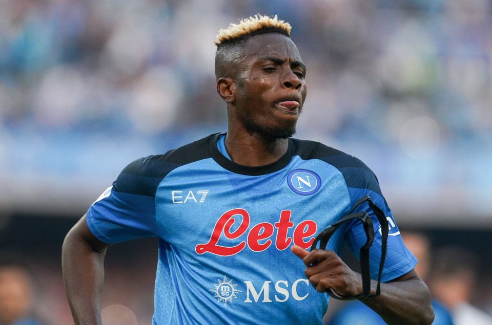 Victor Osimhen has netted 56 times and registered 14 assists in just 97 appearances for Napoli