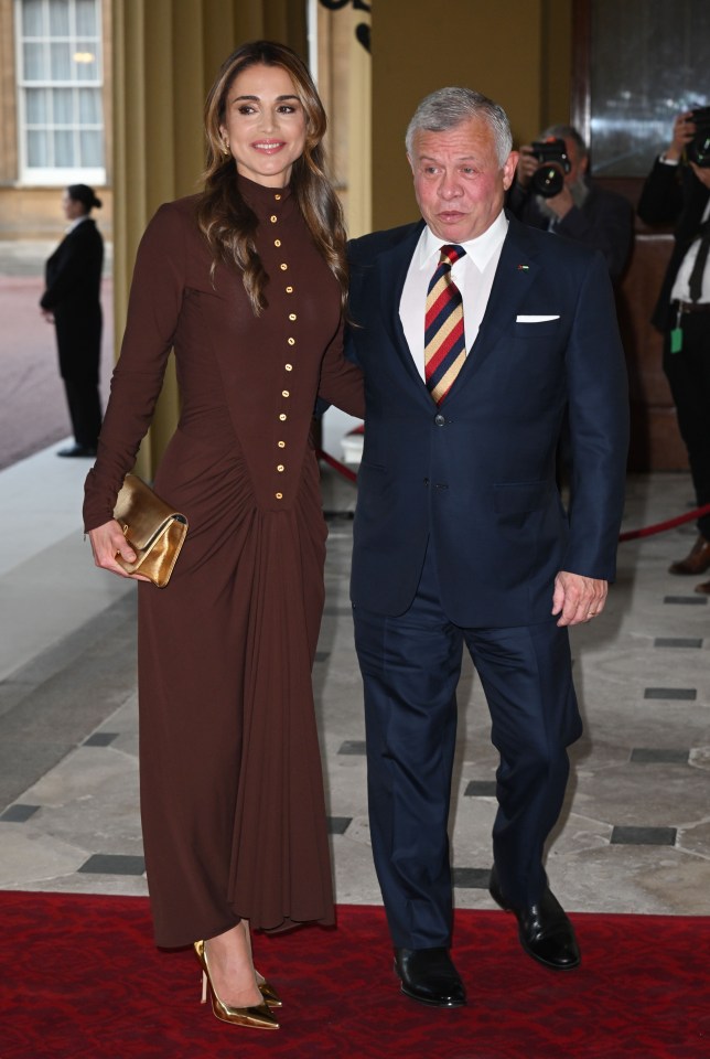 Jordan’s ruling royals King Abdullah II and Queen Rania