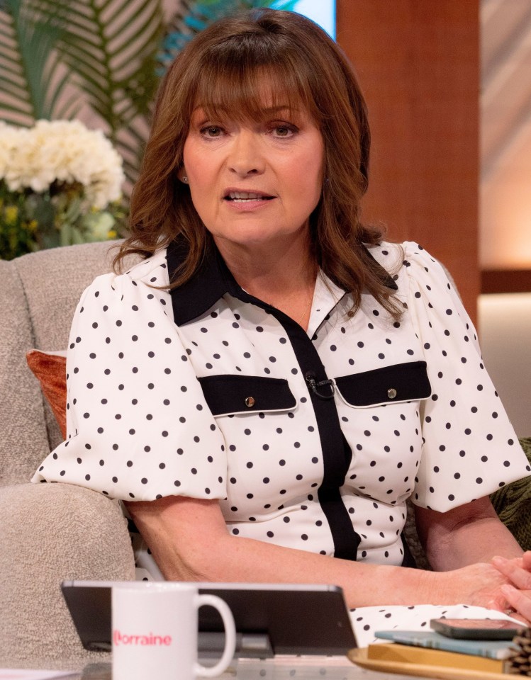 TV favourite Lorraine said she'd be 'sad' to see either of the hosts leave the ITV show