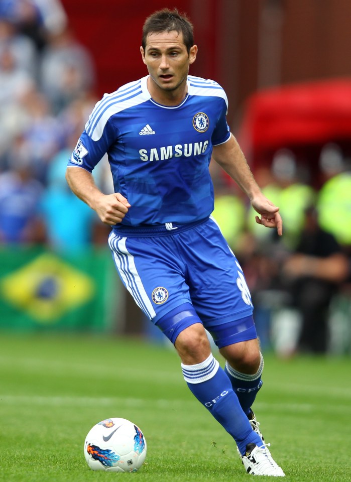 Chelsea icon Frank Lampard is another legendary Premier League midfielder