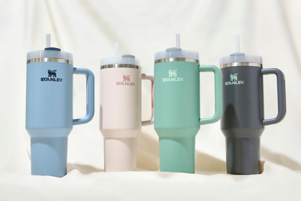 Viral Stanley Quencher cups come in four colours