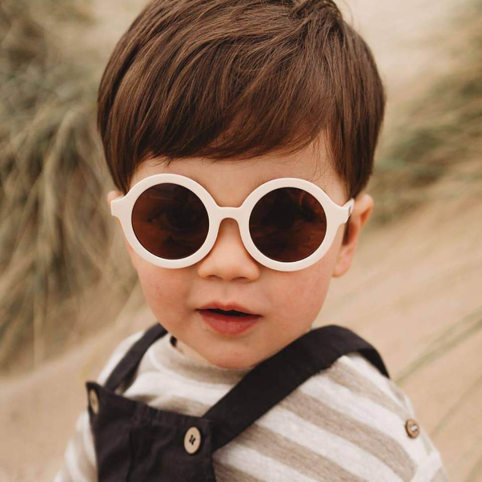 Babiators Original Euro Round Sunglasses - Sweet Cream