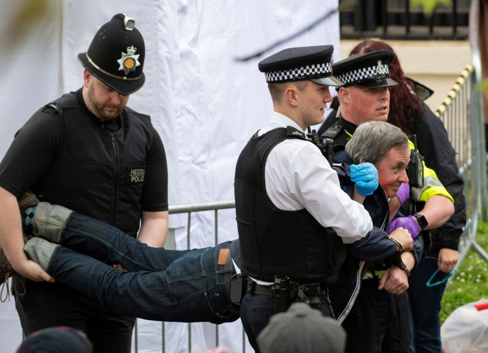 Police arrested 14 people from Just Stop Oil in East London in a planned swoop