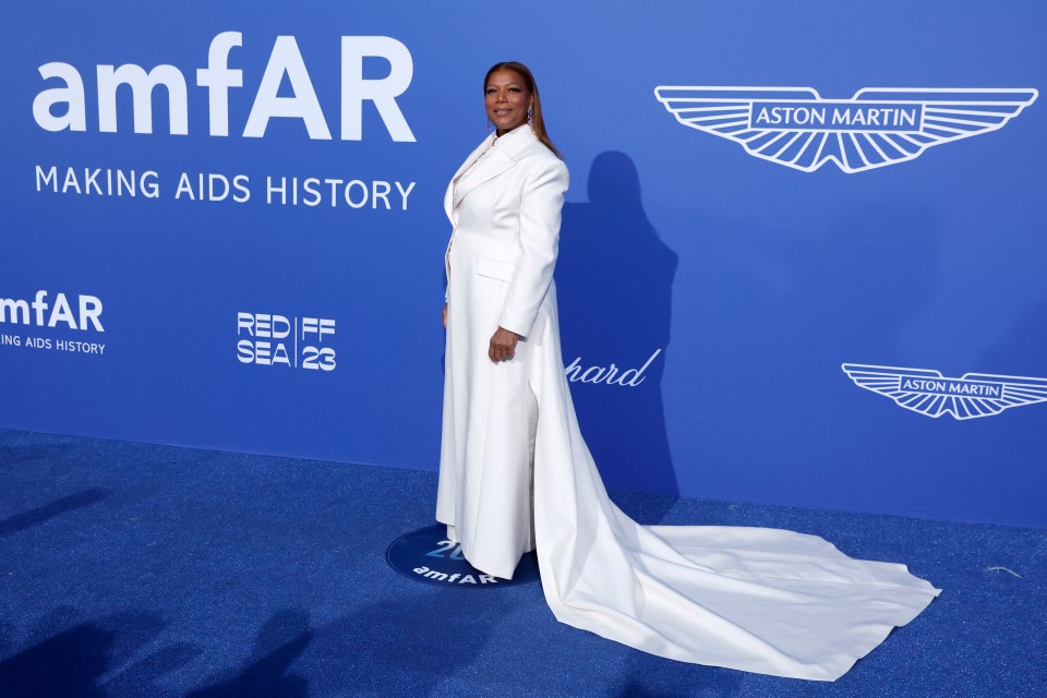 epa10653903 Queen Latifah attends the Cinema Against AIDS amfAR Gala within the scope of the 76th annual Cannes Film Festival, at the 'Hotel du Cap-Eden-Roc' in Cap d'Antibes, France, 25 May 2023. The nonprofit organization American Foundation for AIDS Research (amfAR) was created in 1985.