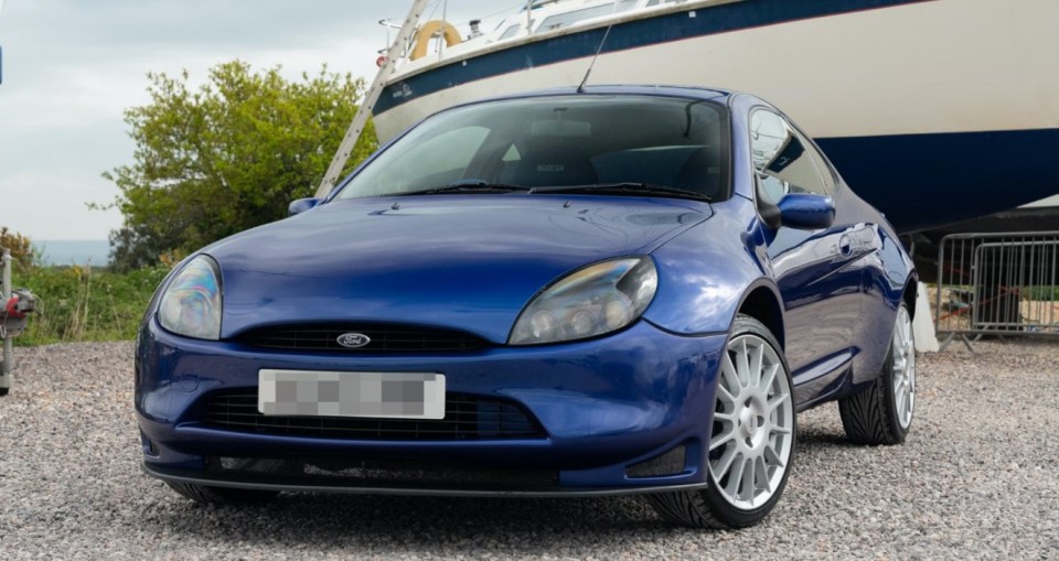 An iconic Ford Racing Puma is up for sale at auction, with bidders aiming to bag a 'modern classic.'