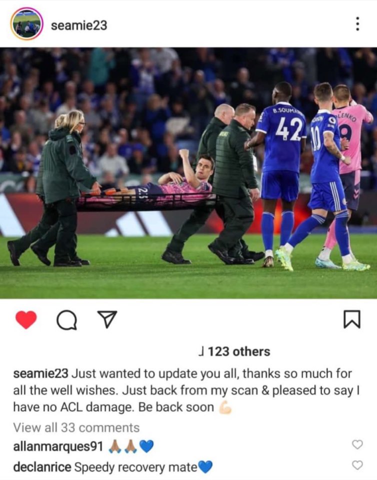 Coleman issued an update on his condition through his private Instagram account