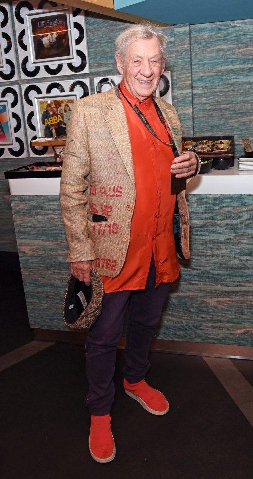 LONDON, ENGLAND - MAY 27: Sir Ian McKellen attends the 1st anniversary performance of "ABBA Voyage" at the ABBA Arena on May 27, 2023 in London, England. (Photo by David M. Benett/Alan Chapman/Dave Benett/Getty Images)