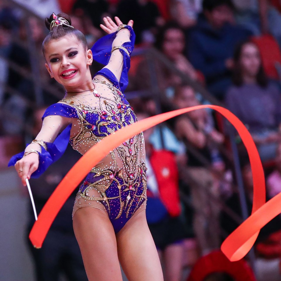 Kabaeva previously won a gold Olympic medal for Russia in gymnastics