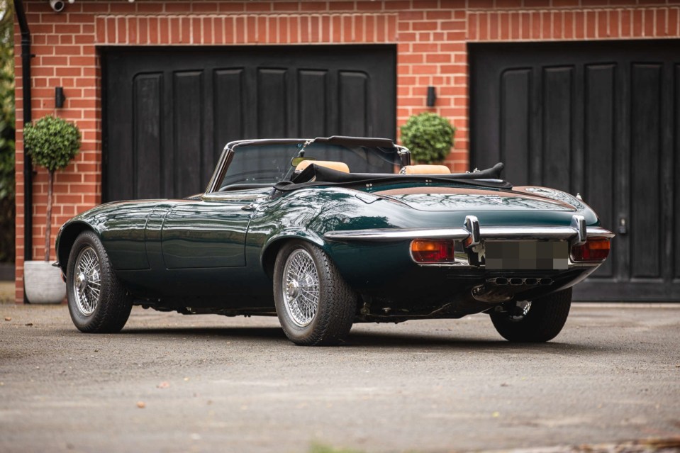 The Jaguar E-Type is arguably one of the best-looking cars ever built