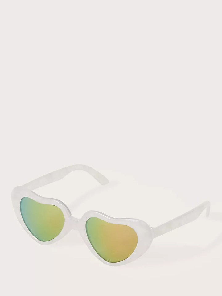 Monsoon Baby Marble Heart Sunglasses