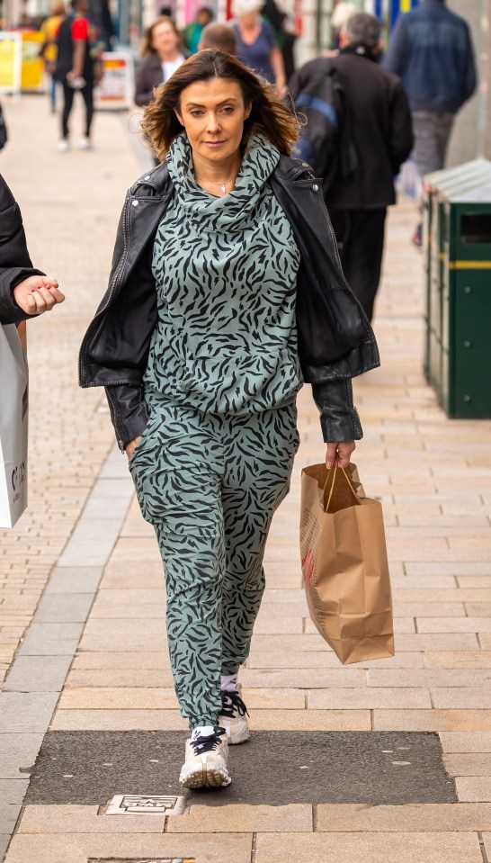 Kym, pictured out and about, is a regular host of BBC1 daytime show Morning Live