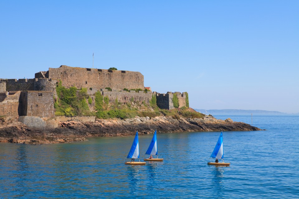 The 800-year-old historic Castle Cornet is a must visit