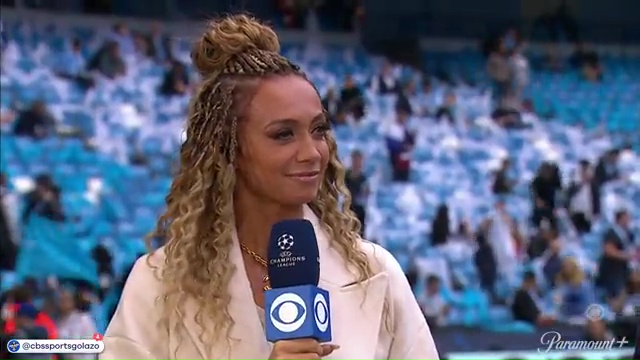 Popular host Kate Abdo was mocked by Richards