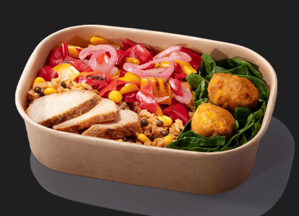 The Cajun rice bowl is another great option for people wanting to lose weight, Ro said