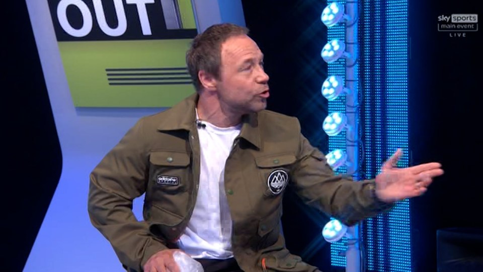 Stephen Graham was in top form throughout but had a slight mishap before the show which required an ice pack