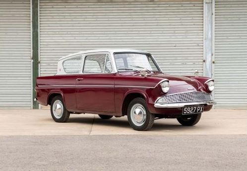 A 1960 Ford Anglia was sold for £11,500