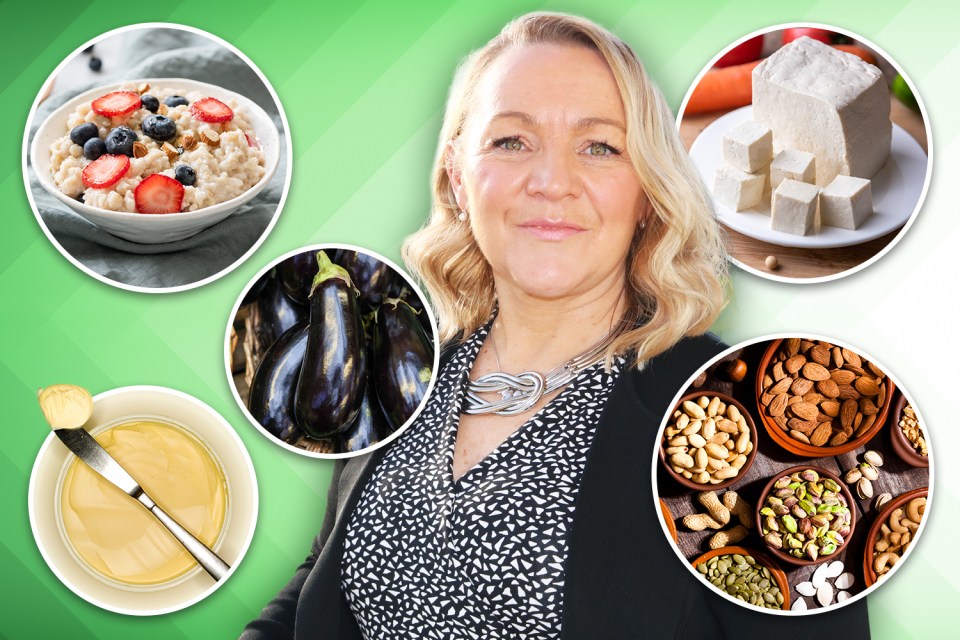 Nurse Cheryl Lythgoe has identified five foods to help lower cholesterol