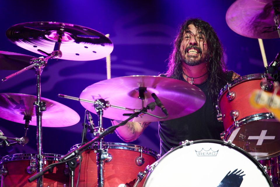 An old clip of Dave Grohl made the rounds online during the Ed Sheeran trial