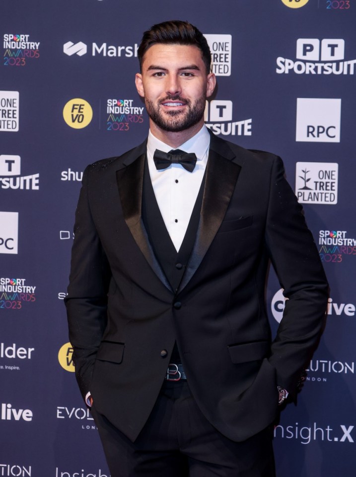 Celebrities seen attending the Sport Industry Awards 2023 at Battersea Evolution in London Pictured: Liam Reardon Ref: SPL5553863 270423 NON-EXCLUSIVE Picture by: Brett D. Cove / SplashNews.com Splash News and Pictures USA: +1 310-525-5808 London: +44 (0)20 8126 1009 Berlin: +49 175 3764 166 photodesk@splashnews.com World Rights,