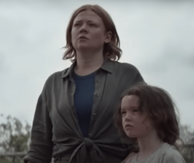 Sarah's daughter in the film becomes obsessed with her missing sister