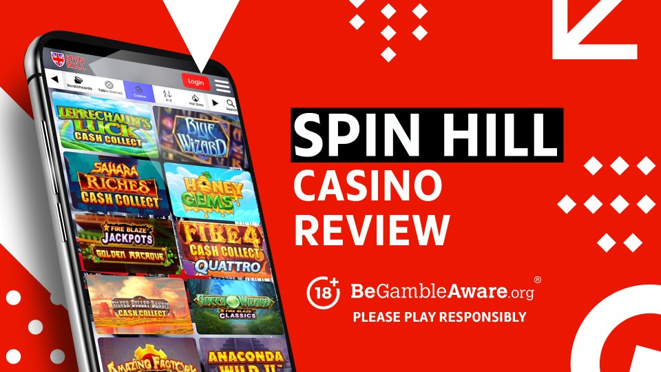 Spin Hill casino review. 18+ BeGambleAware.org Please play responsibly.