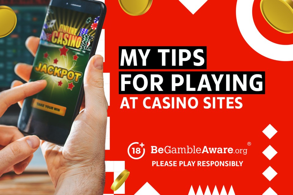 My tips for playing at casino sites. 18+ BeGambleAware.org Please play responsibly.