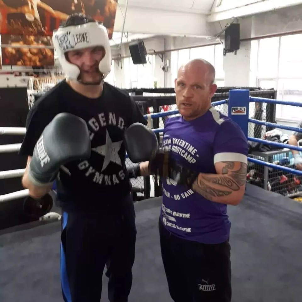 The bare-knuckle boxer fights for the British title on Sunday at The O2