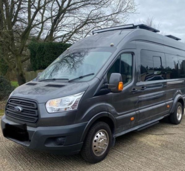 Living in the campervan hasn't impacted their jobs as the van has WI-FI, and the couple revealed that it's helped them run their business "even better"