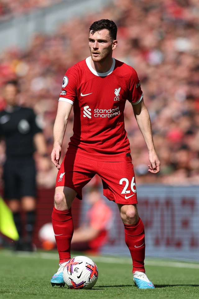 Andy Robertson is reportedly a shock transfer target for Real Madrid