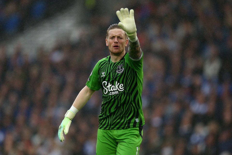 Jordan Pickford has been identified as the club's new goalkeeper target