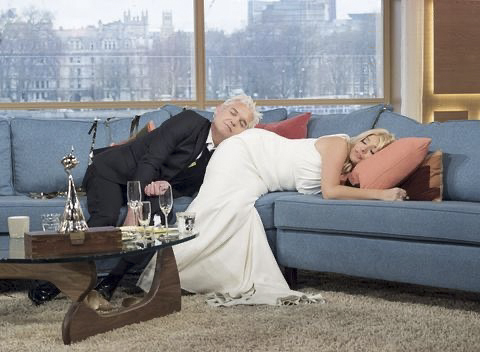 Phil and Holly went viral when they turned up hungover after winning at the NTAs in 2016