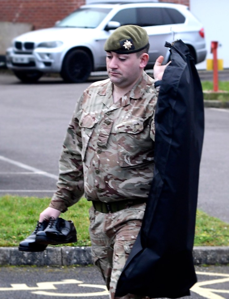 Lance Corporal Shane Ritchie groped a female colleague at an Irish Guards’ St Patrick’s Day party at their barracks in Aldershot